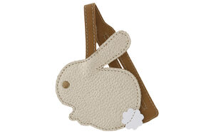 Rose Gold Rabbit Bag Charm